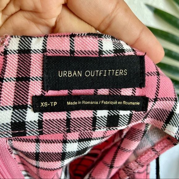 Urban Outfitters Pink Plaid Mini Dress - Picture 3 of 6